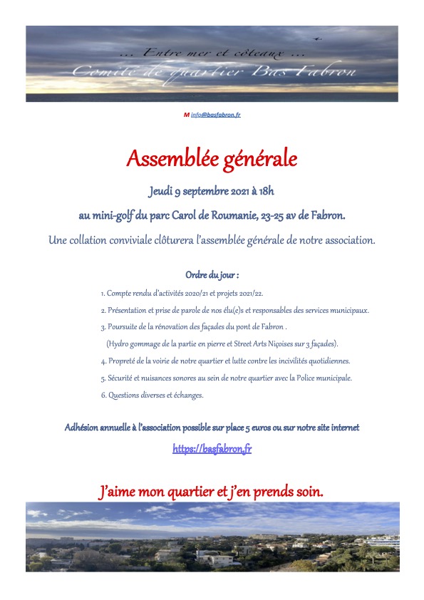 Affiche AG 2021